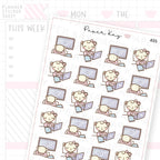 Movie Time Sticker Sheet