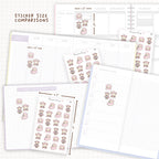 Winter Chills Sticker Sheet