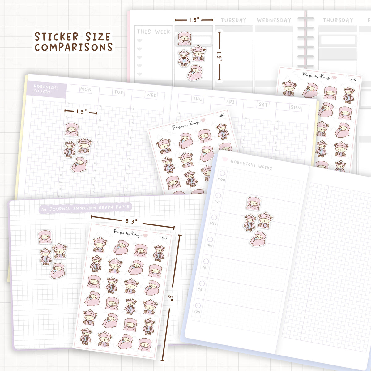 Winter Chills Sticker Sheet