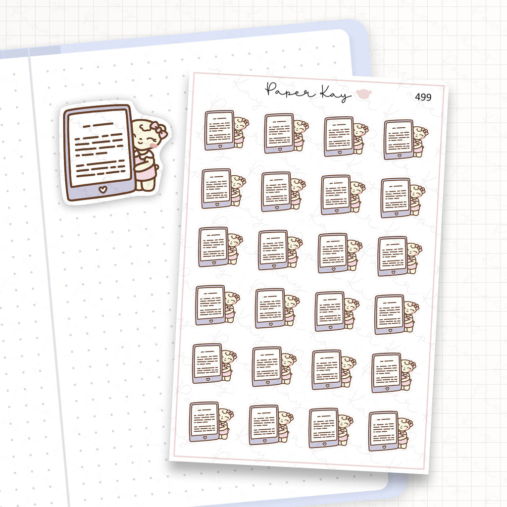 E-Reader Sticker Sheet