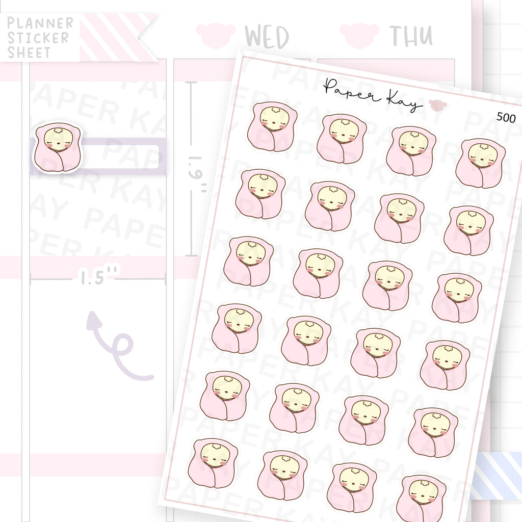 DTB Snuggle Sticker Sheet