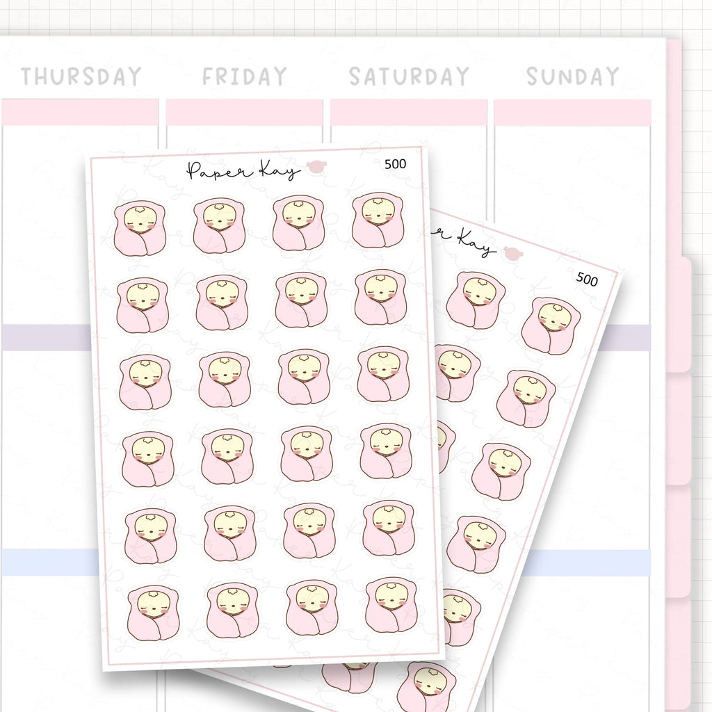 DTB Snuggle Sticker Sheet