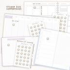 DTB Hair Wash Sticker Sheet
