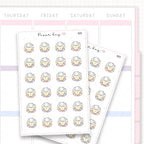 DTB Hair Wash Sticker Sheet