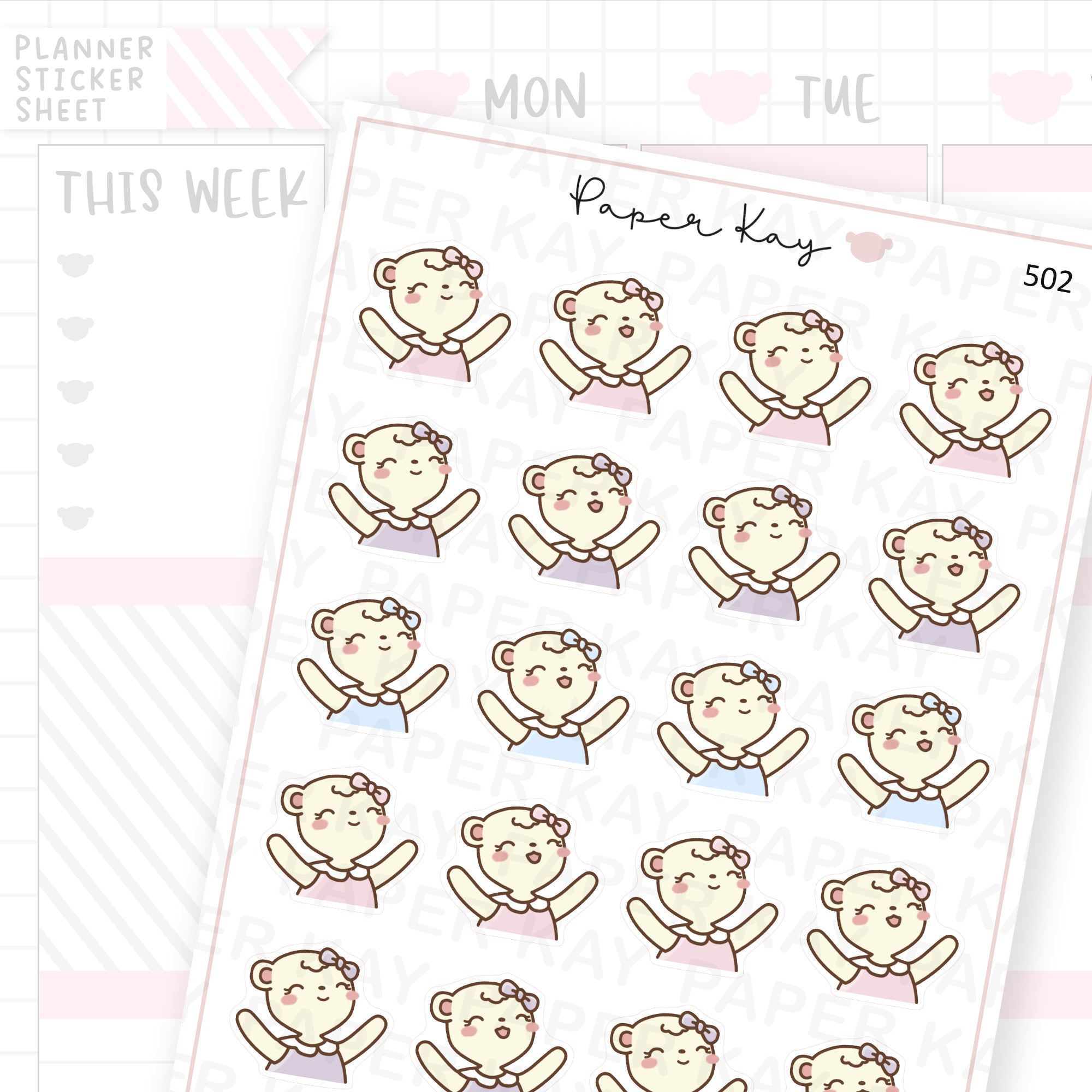 Elated DTB Sticker Sheet