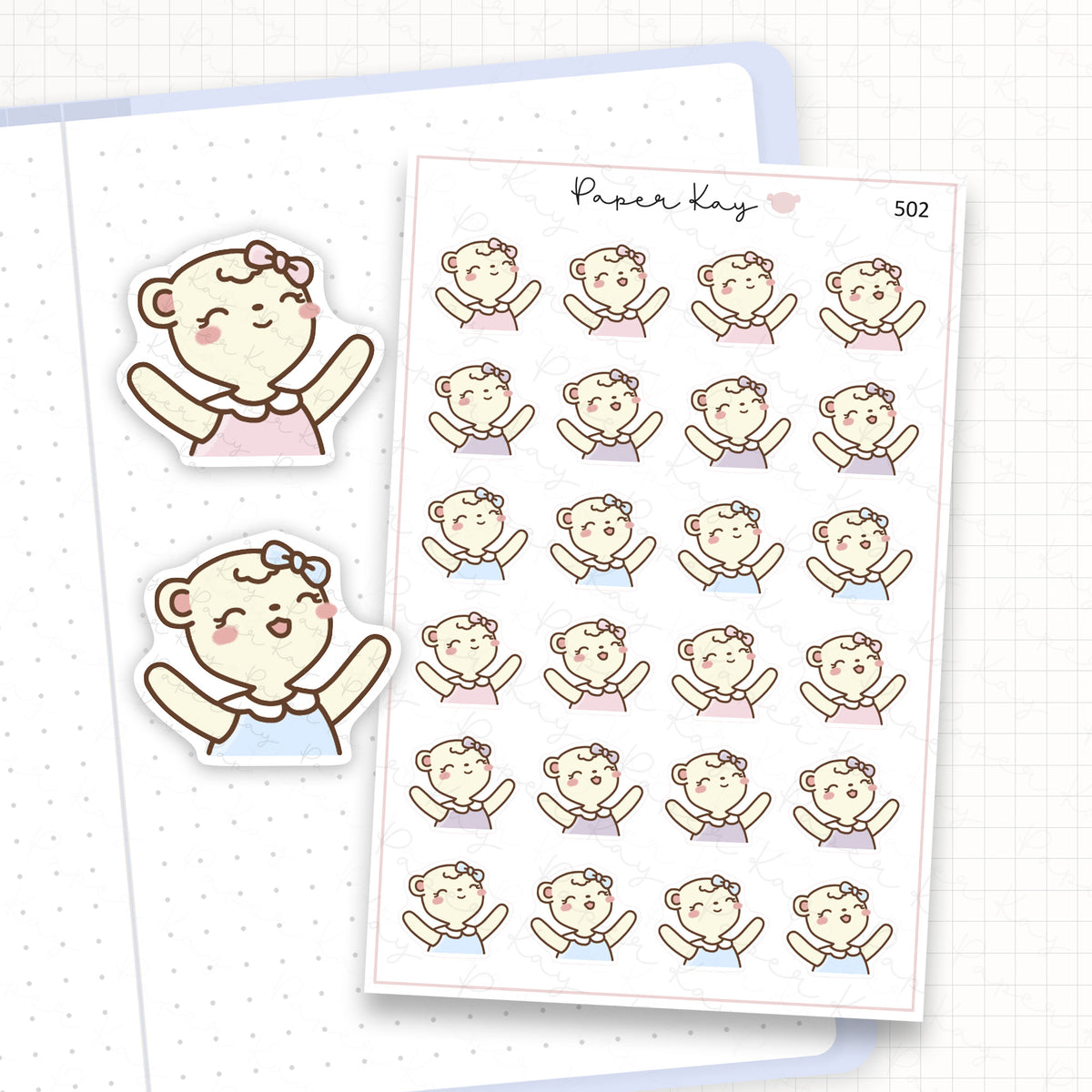 Elated DTB Sticker Sheet