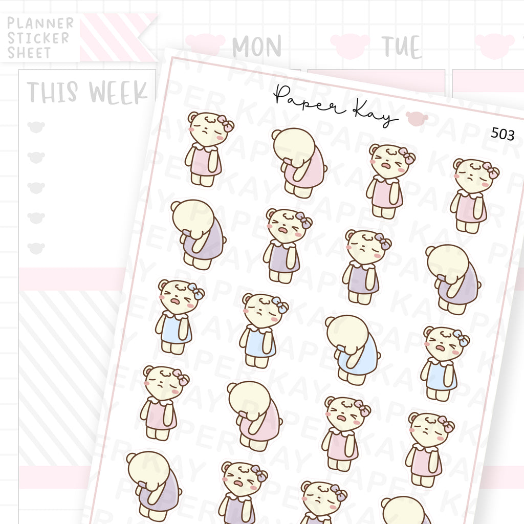 Deflated DTB Sticker Sheet