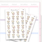 Deflated DTB Sticker Sheet
