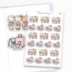 DTB + Friends Trip Sticker Sheet