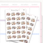 DTB + Friends Car Trip Sticker Sheet
