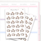 DTB Sat Nav Sticker Sheet