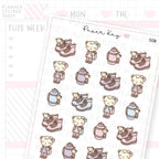 DTB Hiking Boots Sticker Sheet