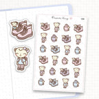 DTB Hiking Boots Sticker Sheet