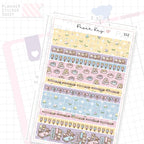 Time to Plan Washi Strip Sticker Sheet