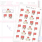 Red Flag Sticker Sheet