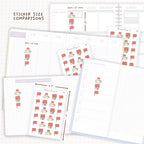 Red Flag Sticker Sheet