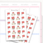 Red Flag Sticker Sheet