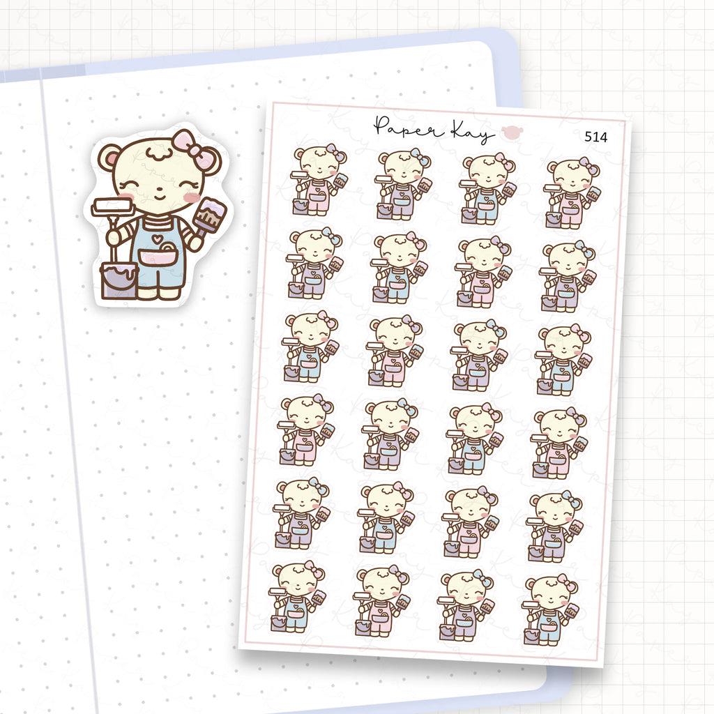 Paint/Redecorate Sticker Sheet
