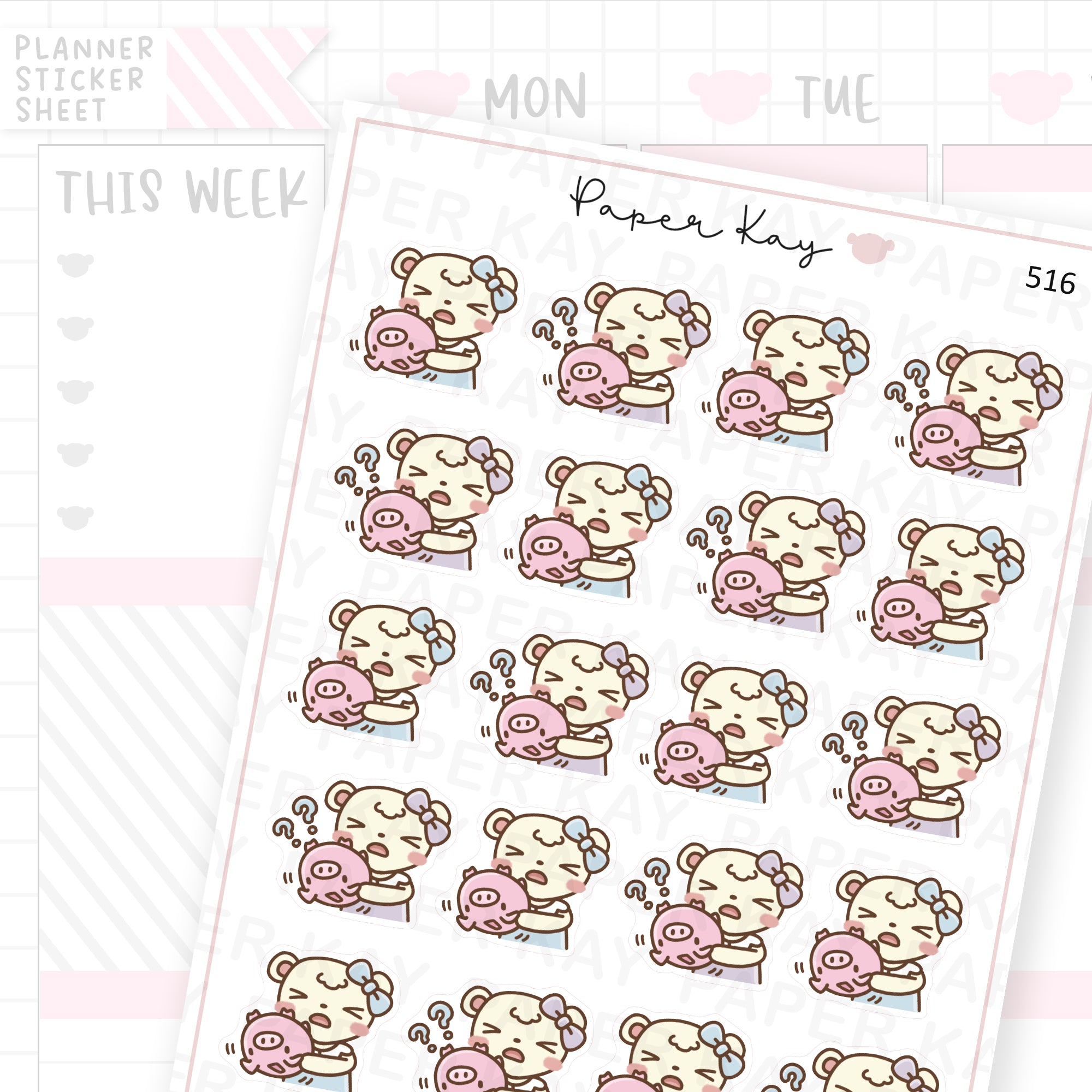 No Money/Budget/Drained Savings Sticker Sheet