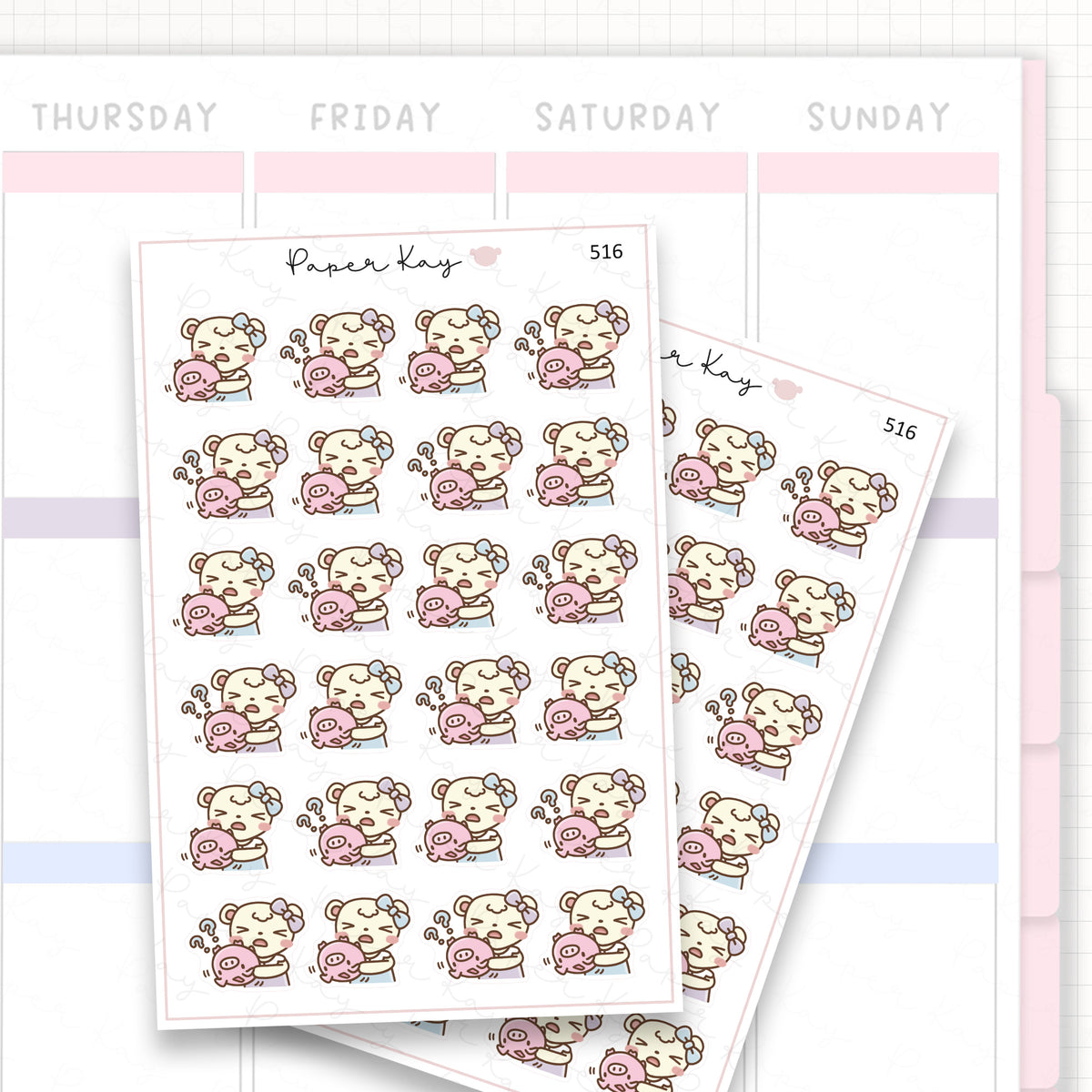 No Money/Budget/Drained Savings Sticker Sheet