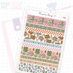 Road Trip Washi Strip Sticker Sheet