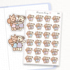 Zoomed in image of the doodles from a character planner sticker sheet.
