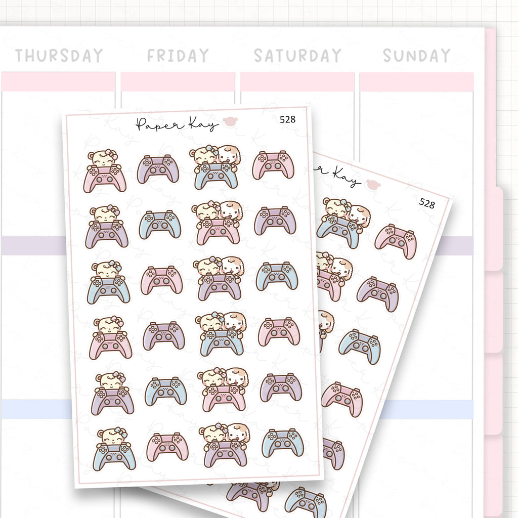 Sticker sheet product measurement.