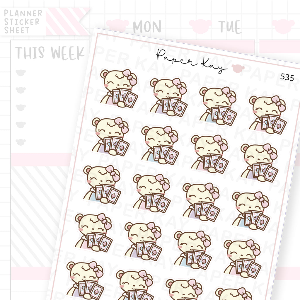 Playing Cards Sticker Sheet