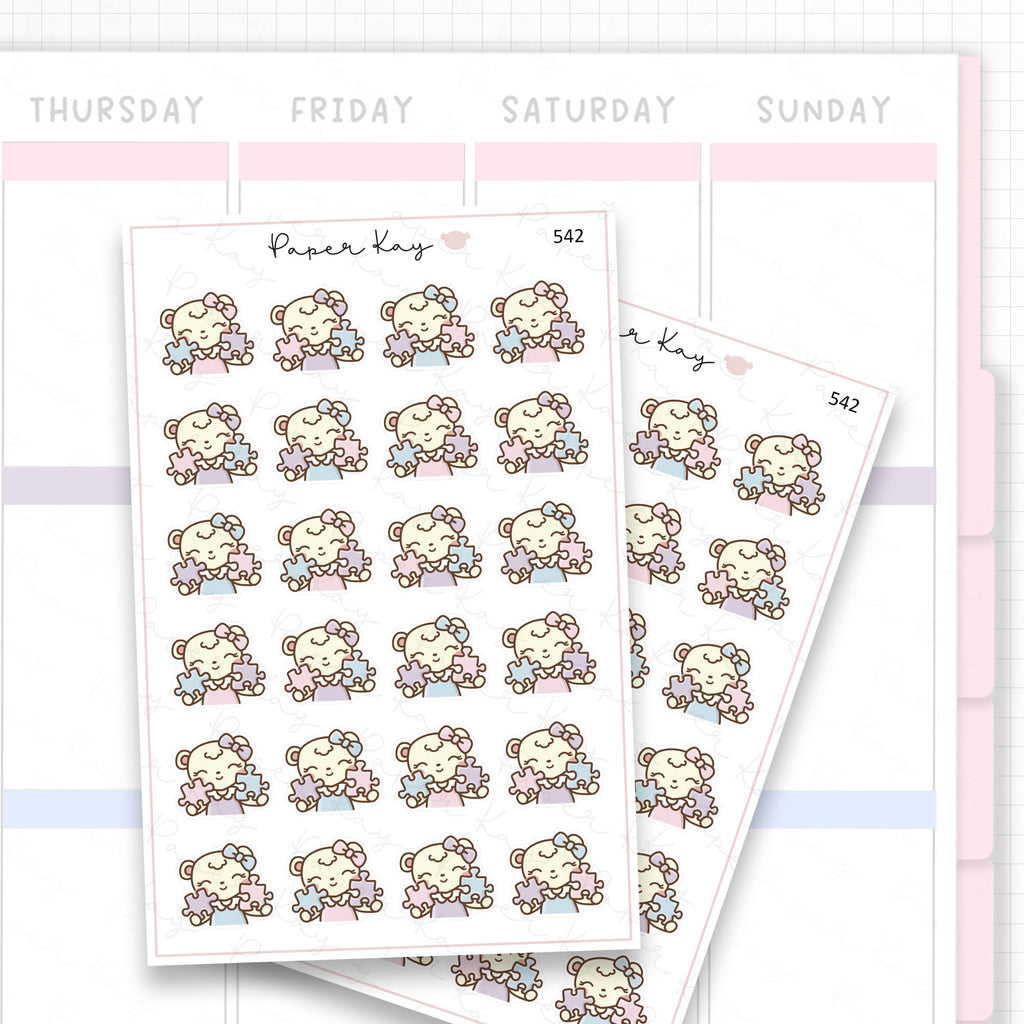 Puzzle Sticker Sheet