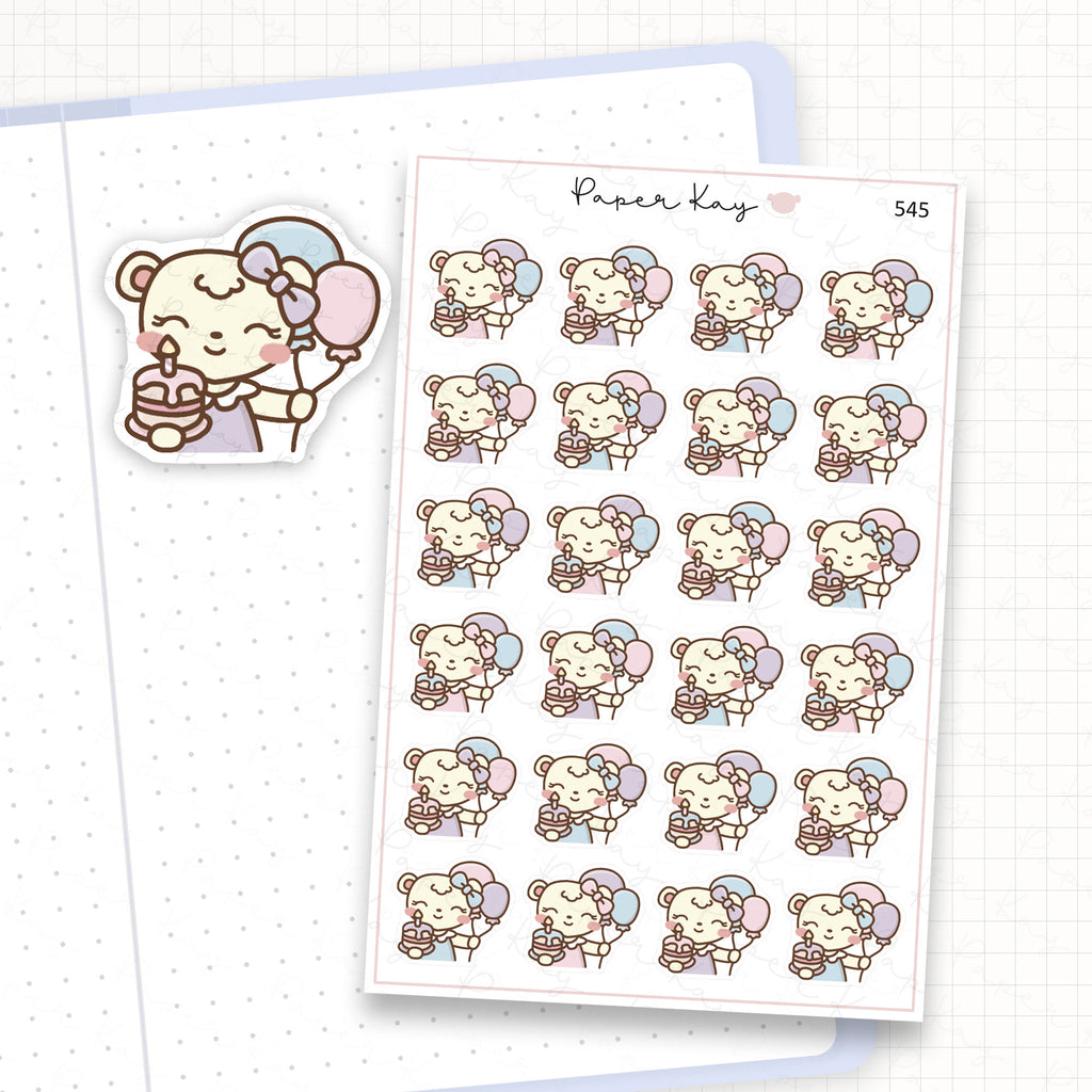 Zoomed in image of the doodles from a character planner sticker sheet.
