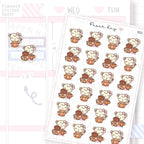 Pumpkin Soup and Pumpkin Mugs Sticker Sheet