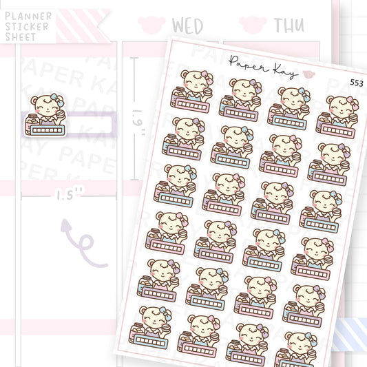 DTB Medicine Tracker Sticker Sheet