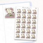 Zoomed in image of the doodles from a character planner sticker sheet.