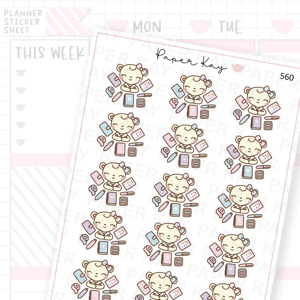 DTB Planner Things Sticker Sheet