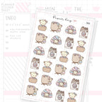 DTB Doing Laundry Sticker Sheet