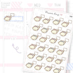 DTB Giving Up Sticker Sheet