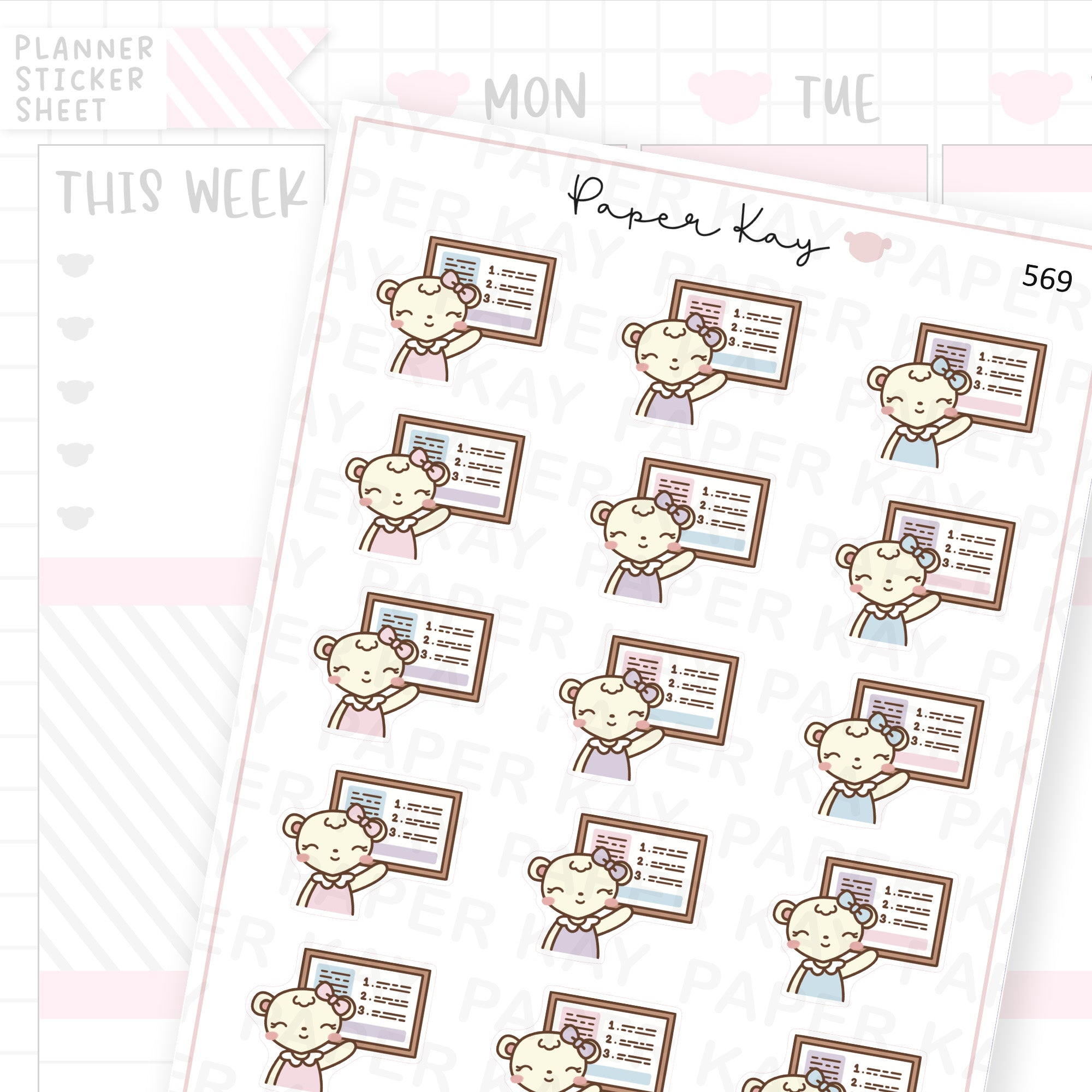 DTB Presentation Sticker Sheet