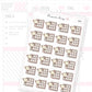 DTB Vertical Planner Sticker Sheet