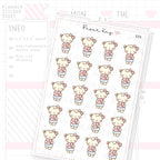 DTB with Pink Cloud Planner Sticker Sheet