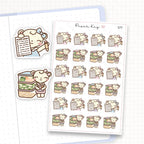 DTB Meal Planning Planner Sticker Sheet