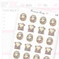 DTB Skincare Routine Planner Sticker Sheet