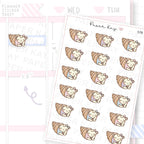 DTB Hermit Shell Planner Sticker Sheet