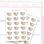 DTB Hermit Shell Planner Sticker Sheet