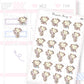 DTB Injection/ Flu Jab/ Vaccine Planner Sticker Sheet