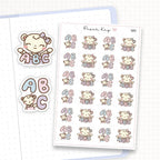 ABC Planner Sticker Sheet