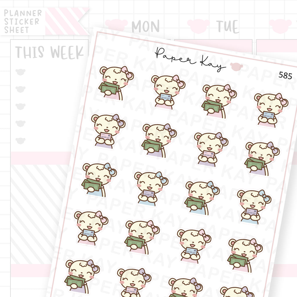 Take my Money Planner Sticker Sheet