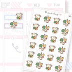 Healthy Eating/Vegetarian Planner Sticker Sheet