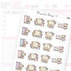 DTB Brushing Teeth Planner Sticker Sheet