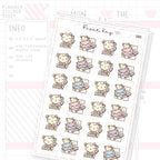 DTB Writing a Letter Planner Sticker Sheet