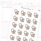 DTB Stethoscope/Hospital/GP Appointment Planner Sticker Sheet